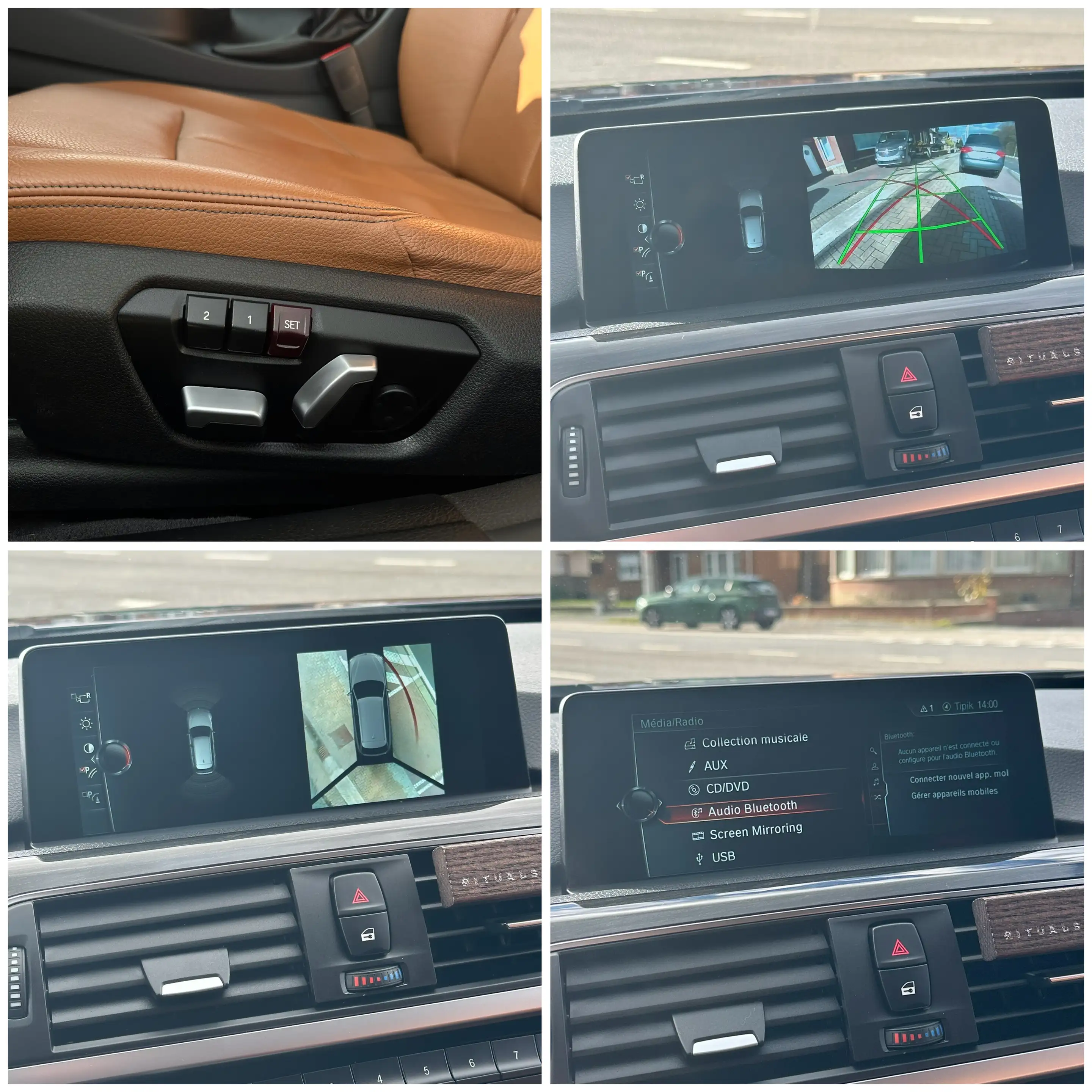 BMW 316 dA Luxury / GPS Cuir LED Caméra Cruise Capteurs — photo 13