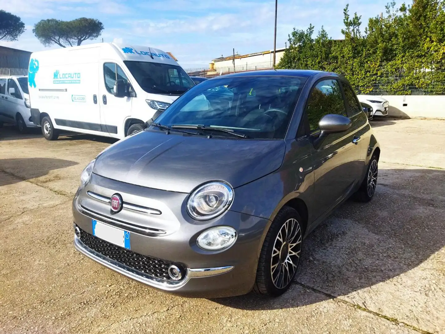 Fiat 500 1.0cc HYBRID MHEV DOLCEVITA 69cv TETTO PANORAM Grigio - 1