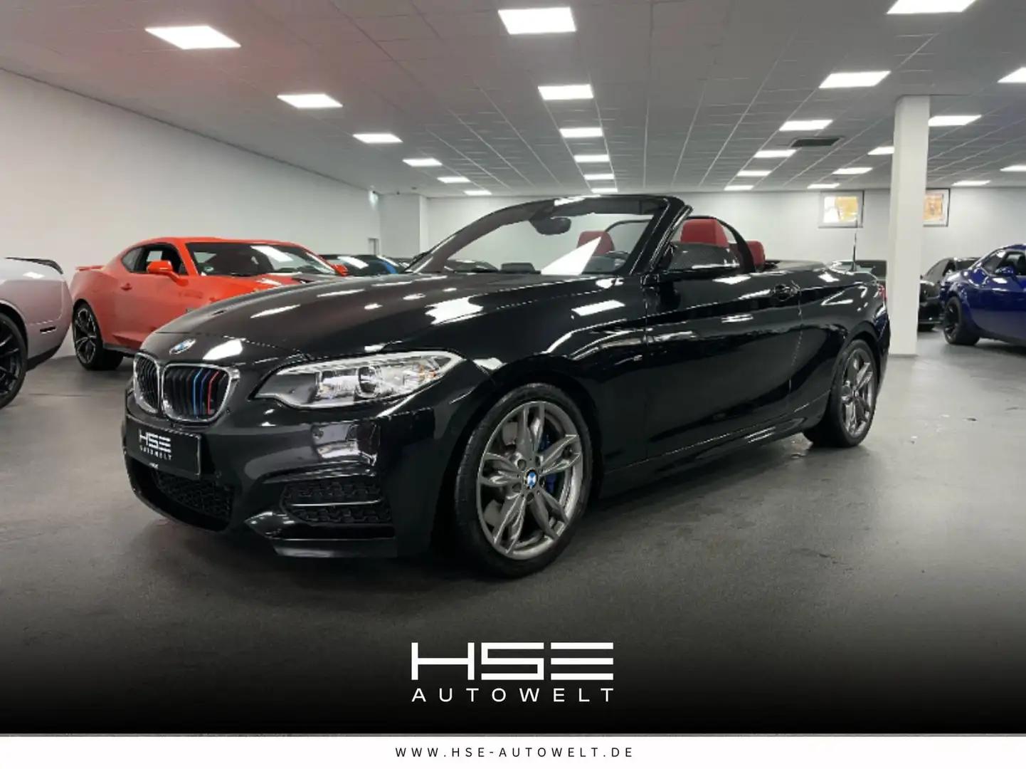 BMW 240 Cabrio SCHECKHEFT/AC-SCHNITZER AGA/ DEUTSCH Schwarz - 1