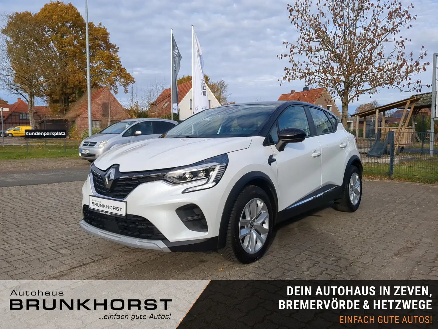 Renault Captur TCe 140 EDC Business Edition City-Komfort Blanc - 1