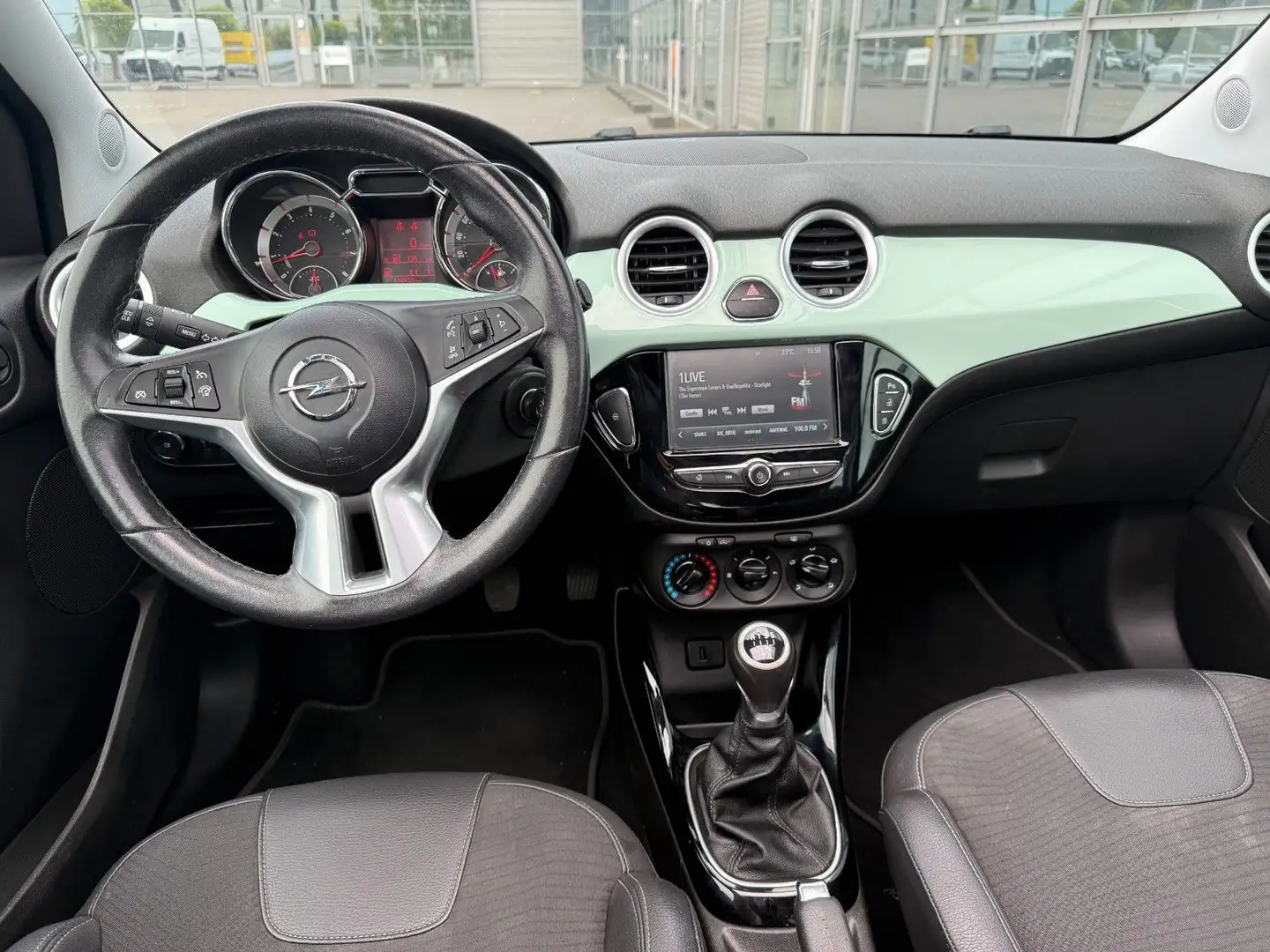 Opel Adam Open Air Klima Panoram PDC Carplay Grün - 2