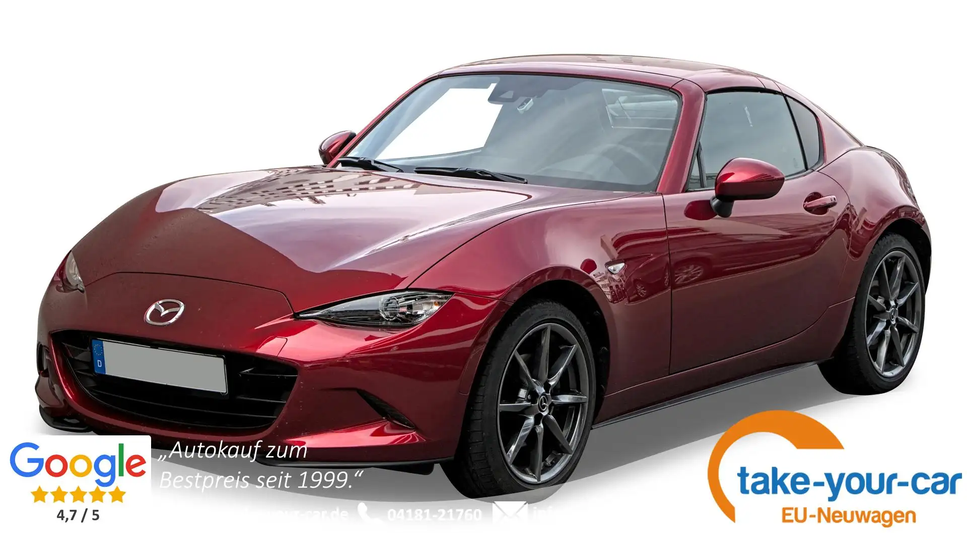 Mazda MX-5 RF Exclusive-Line LEDER+MATRIX+NAVI+BOSE+KAMERA... - 1