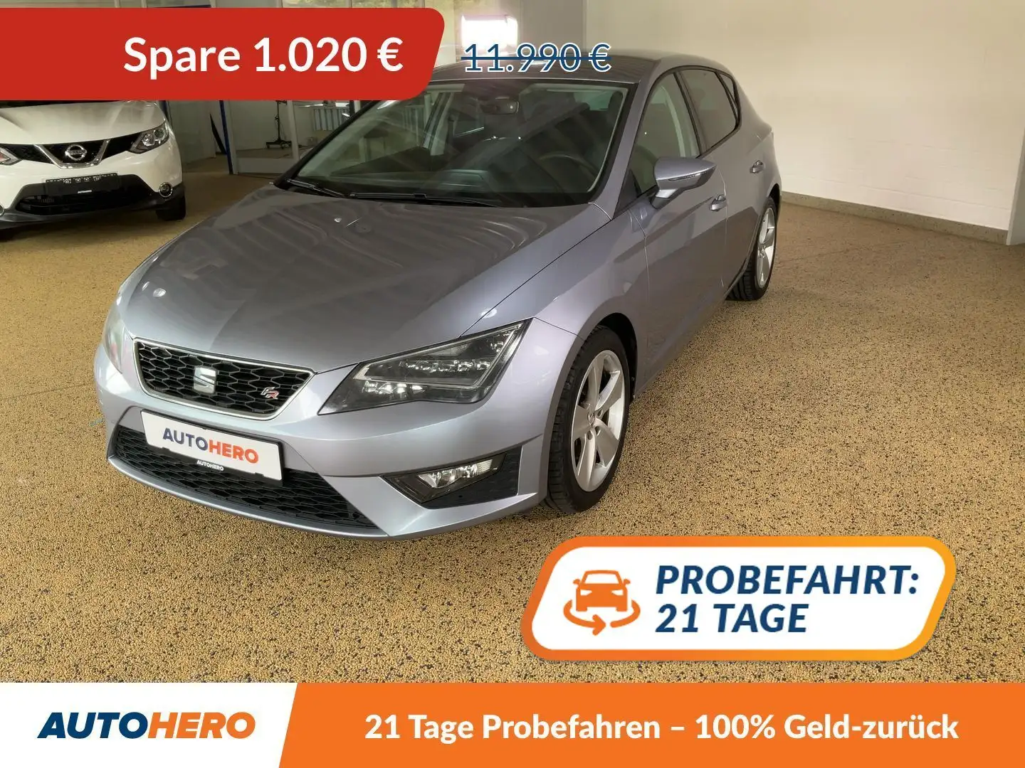 SEAT Leon 1.4 TSI FR*TEMPO*KLIMA* Grau - 1