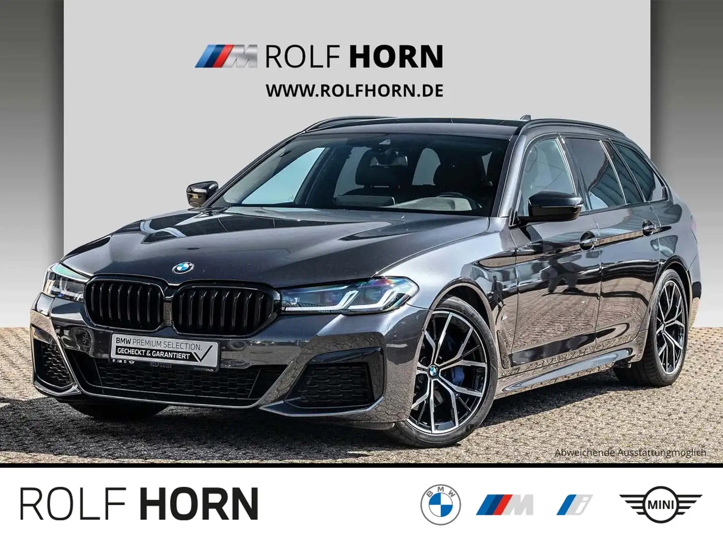 BMW 530 d xDrive Touring M Sport Navi H/K Komfort 19" Grigio - 1