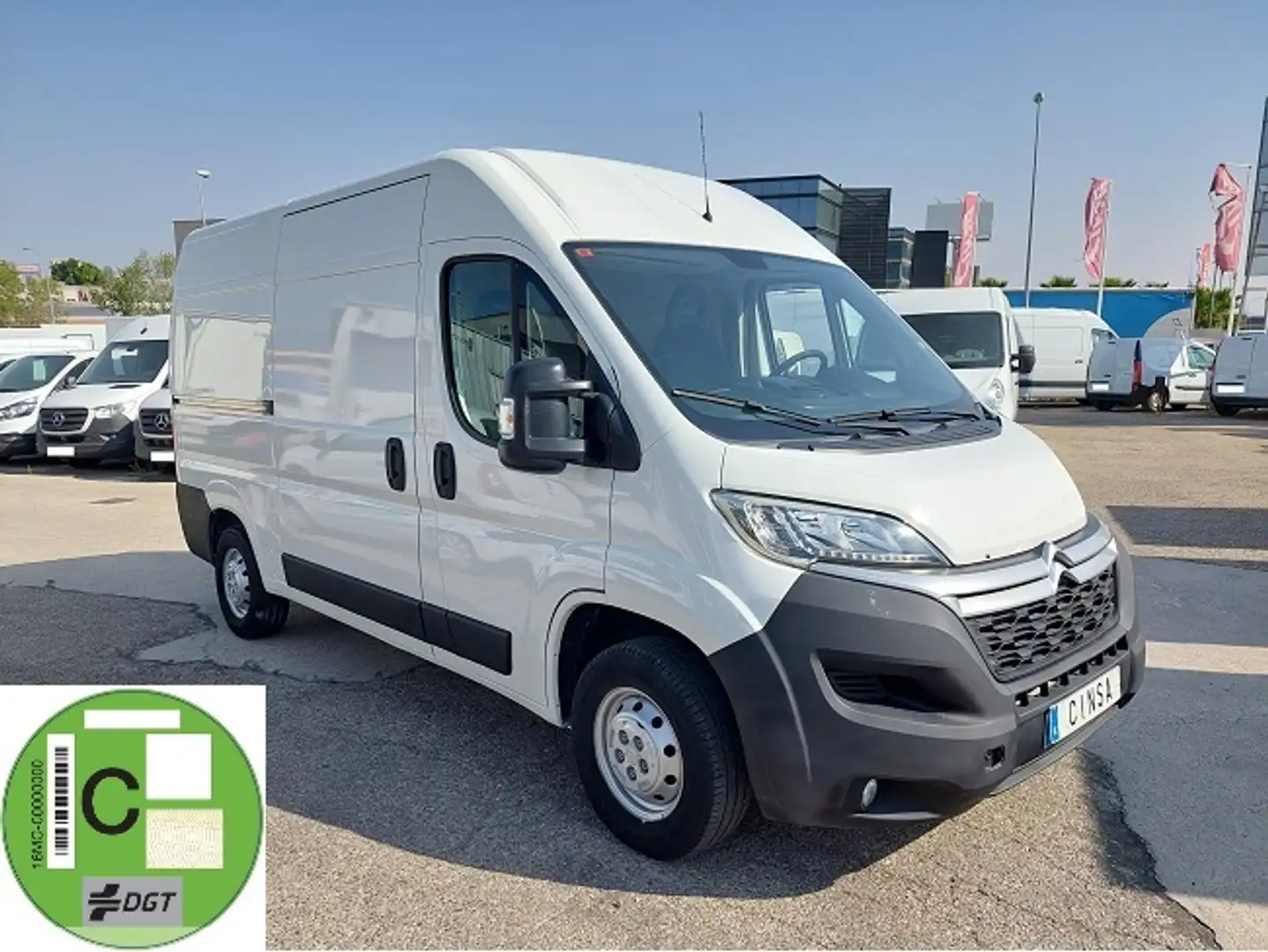 Citroen Jumper Fg. 2.0BlueHDi 33 L2H2 130 Weiß - 1