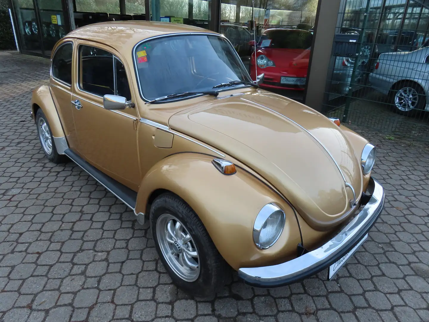 Volkswagen Käfer *HU/H-Kennzeichen neu*Spanien-Import*Alu*Metallic* Or - 1