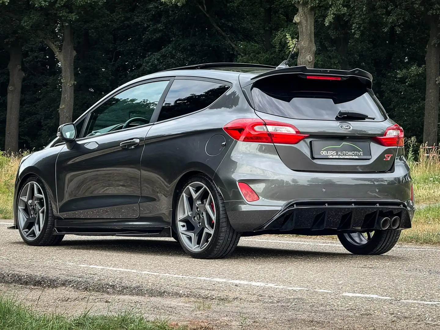 Ford Fiesta 1.5 EcoBoost ST-3 | Performance pack | Panorama | Gris - 2