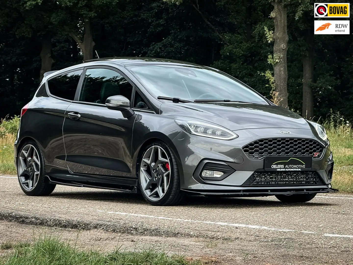 Ford Fiesta 1.5 EcoBoost ST-3 | Performance pack | Panorama | Gris - 1