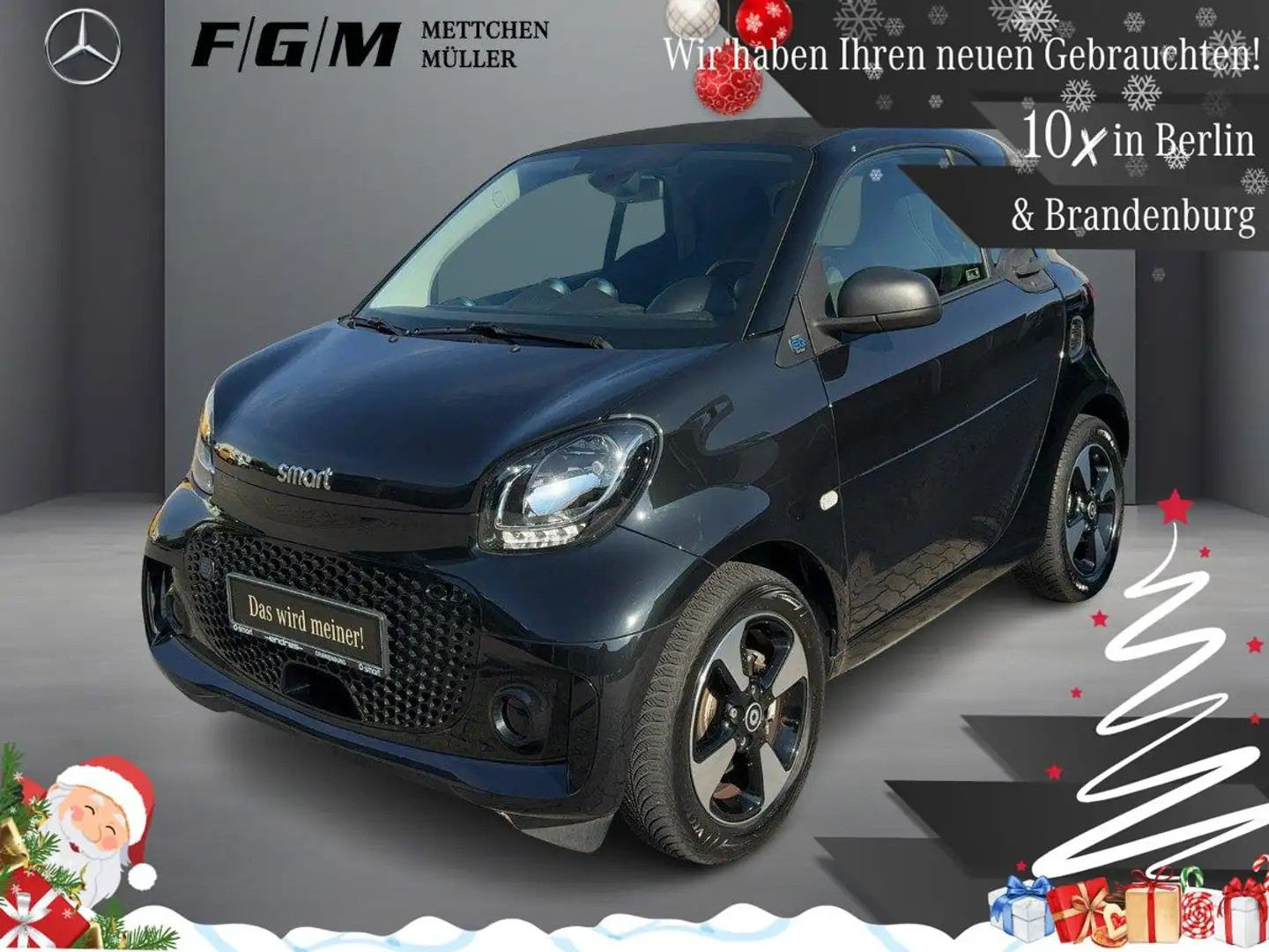smart forTwo Coupe Passion Sitzhz|LMF|Navi|Facelift Negro - 1