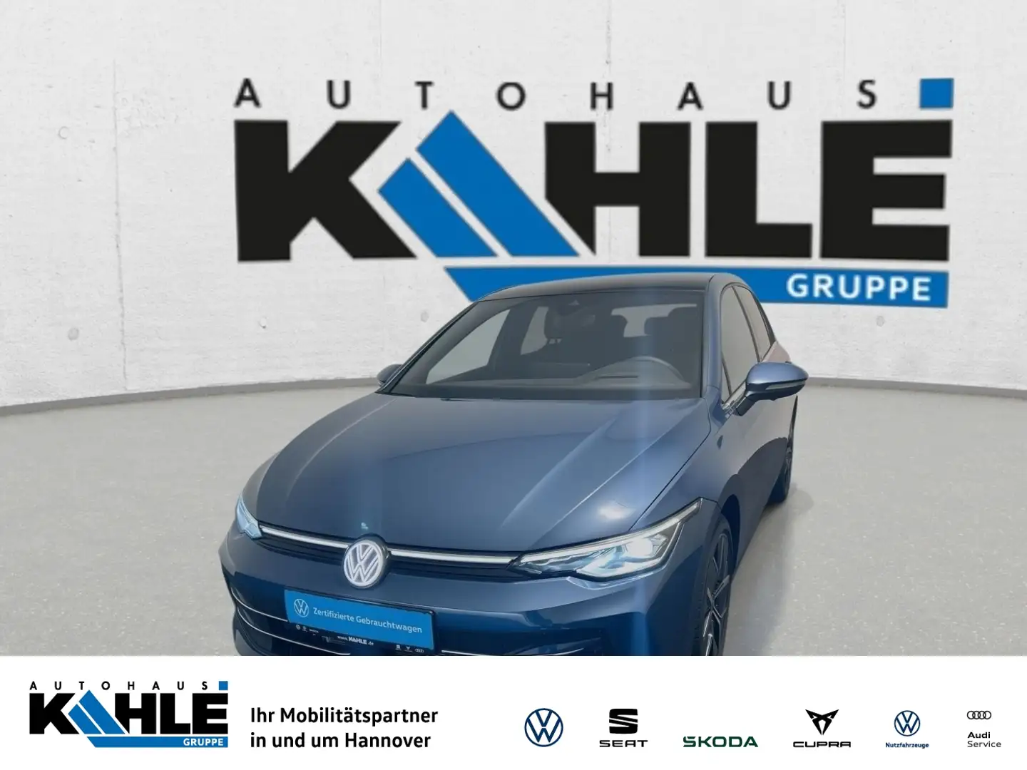 Volkswagen Golf VIII 1.5 TSI DSG Style Navi AHK Panorama Bleu - 1