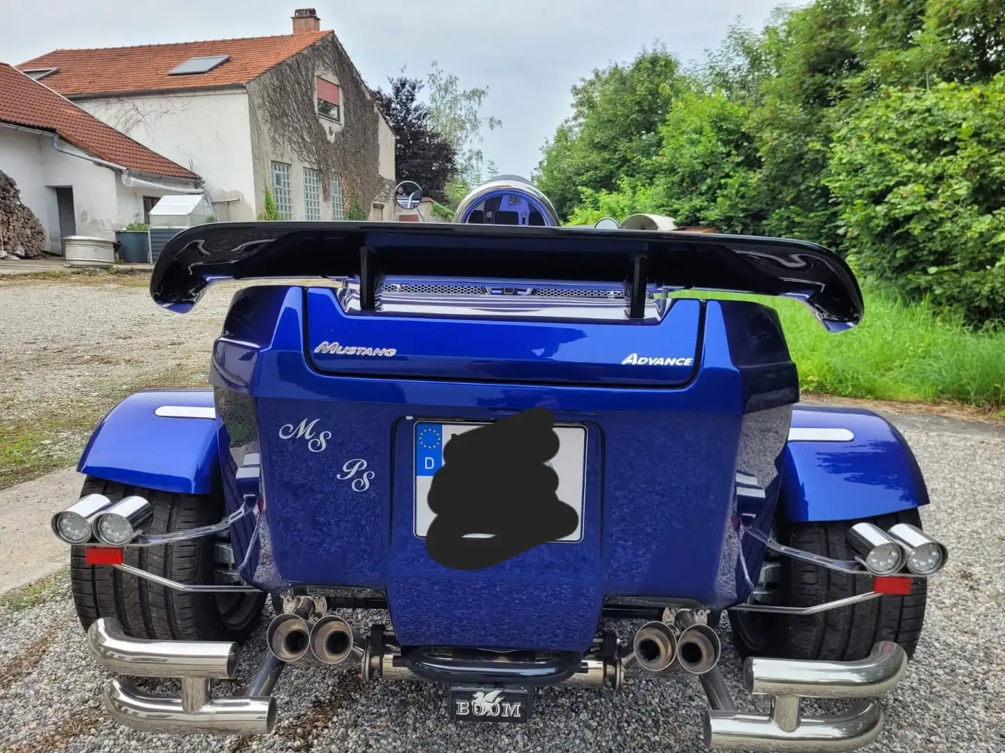 Trike Mustang Teuring Advance Plus Azul - 1