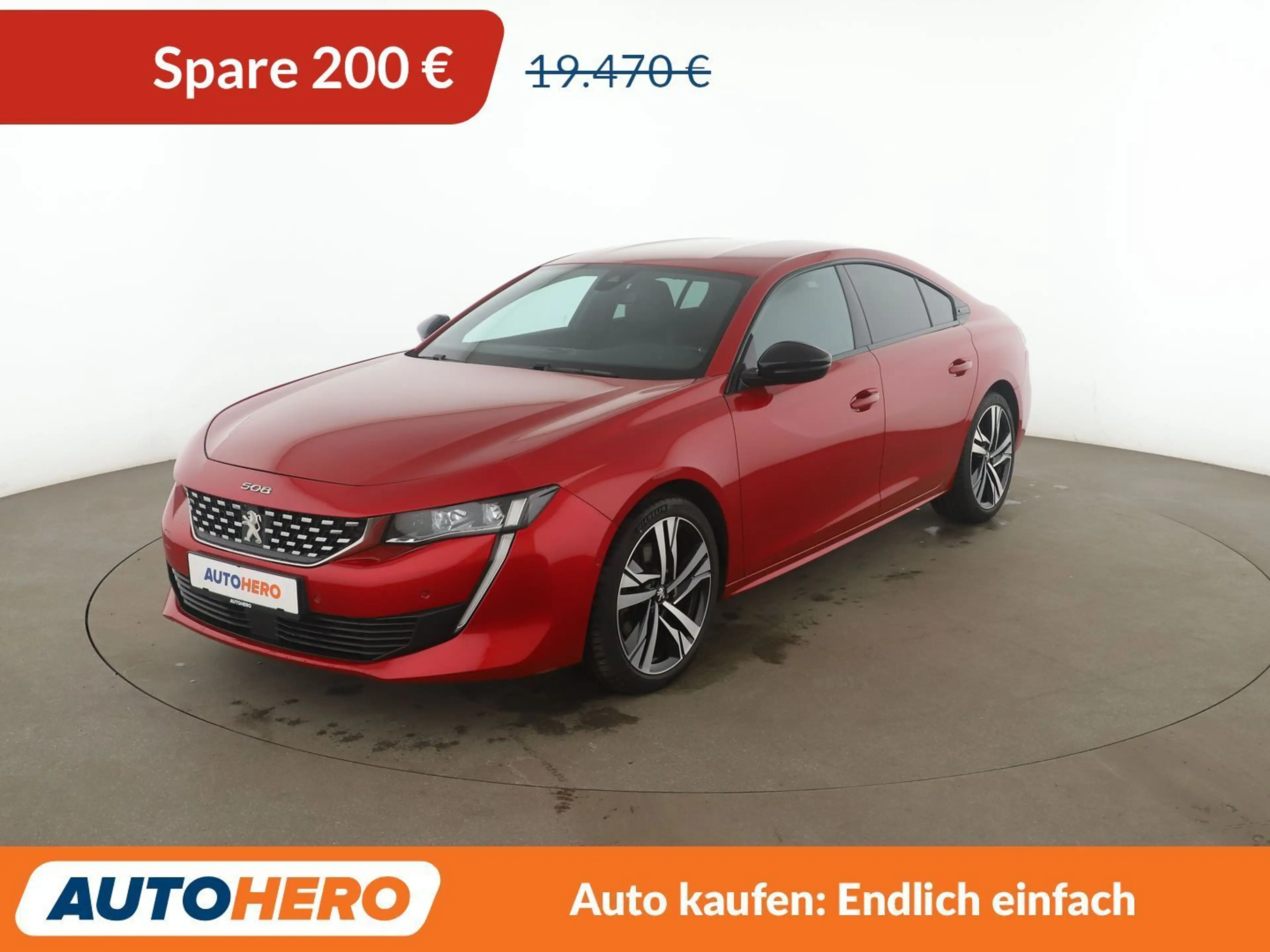 Peugeot 508 1.6 PureTech GT Aut*NAVI*LED*ACC*CAM*PDC*SHZ*