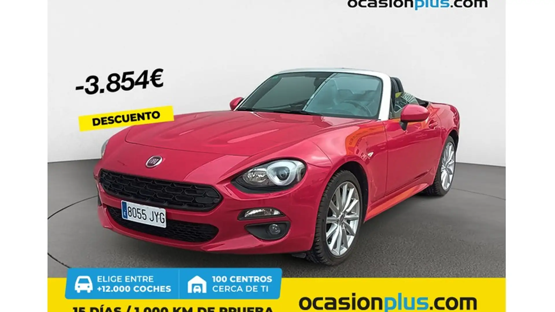 Fiat 124 Spider 1.4 Multiair Lusso Rojo - 1