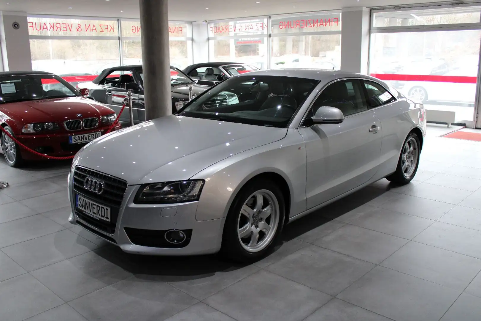 Audi A5 2.0 TFSI SPORTPAKET LEDER NAVI XENON LED EU 5 Silber - 1