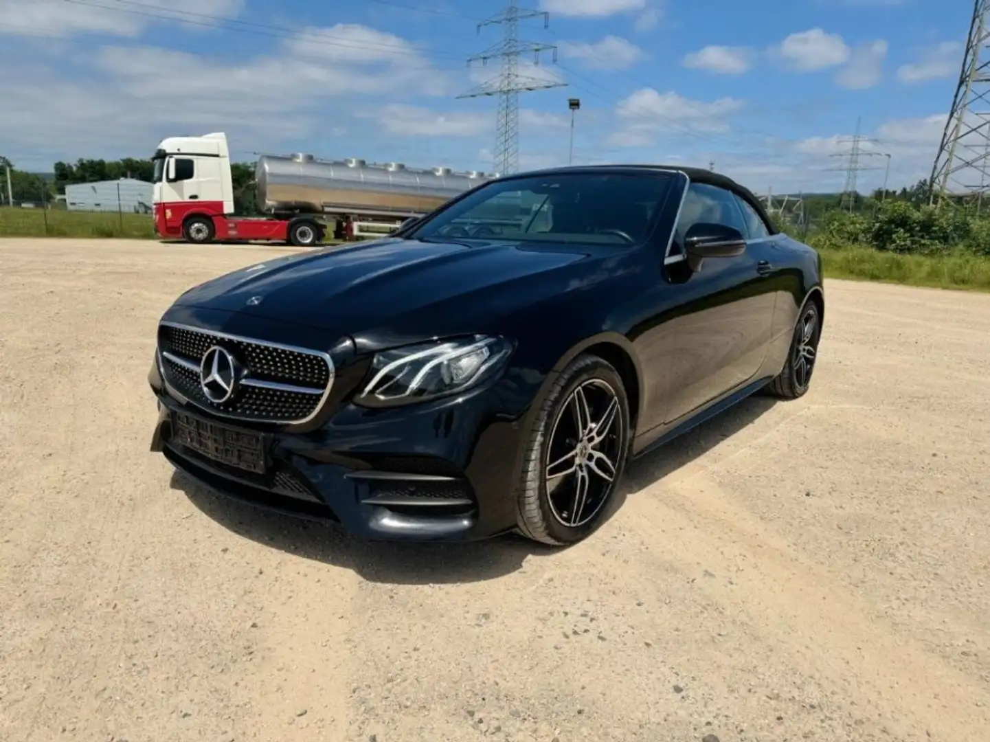 Mercedes-Benz E 220 E cabrio 220d Premium Plus 4matic auto Bianco - 1