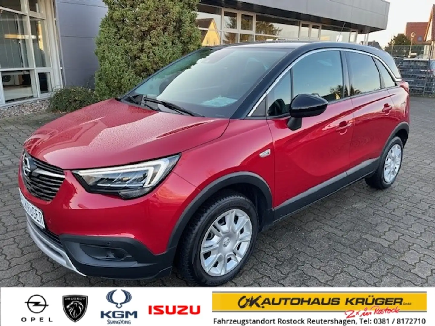 Opel Crossland INNOVATION Rückfahrkamera Sitzheizung Lenkradheizu Rood - 1