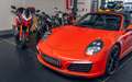 Porsche 991 Targa 4 PDK Naranja - thumbnail 4