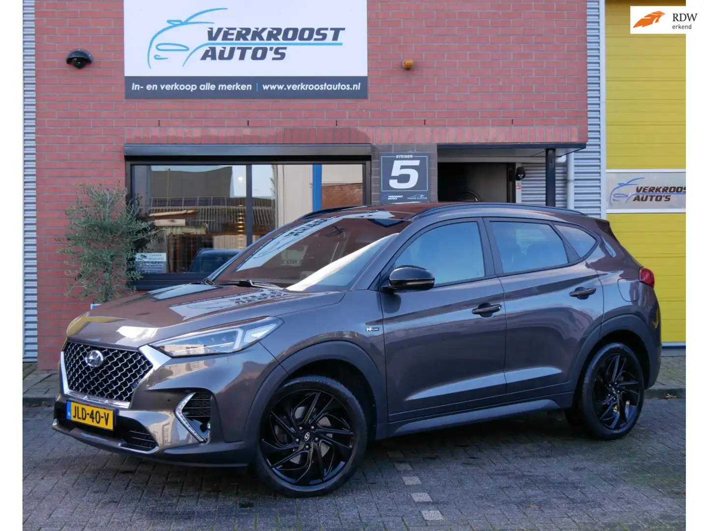 Hyundai TUCSON 1.6 T-GDI 4WD N-line Premium pano. camera. lane as Gris - 1