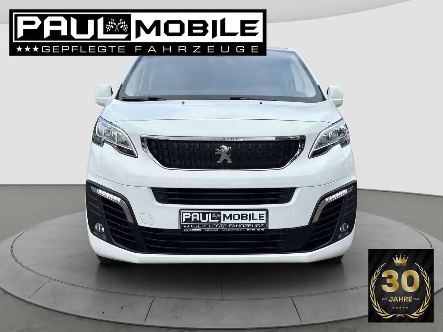 Peugeot Traveller L2 Apple Android 8 Sitzer PDC AHK Eu6d Weiß - 2