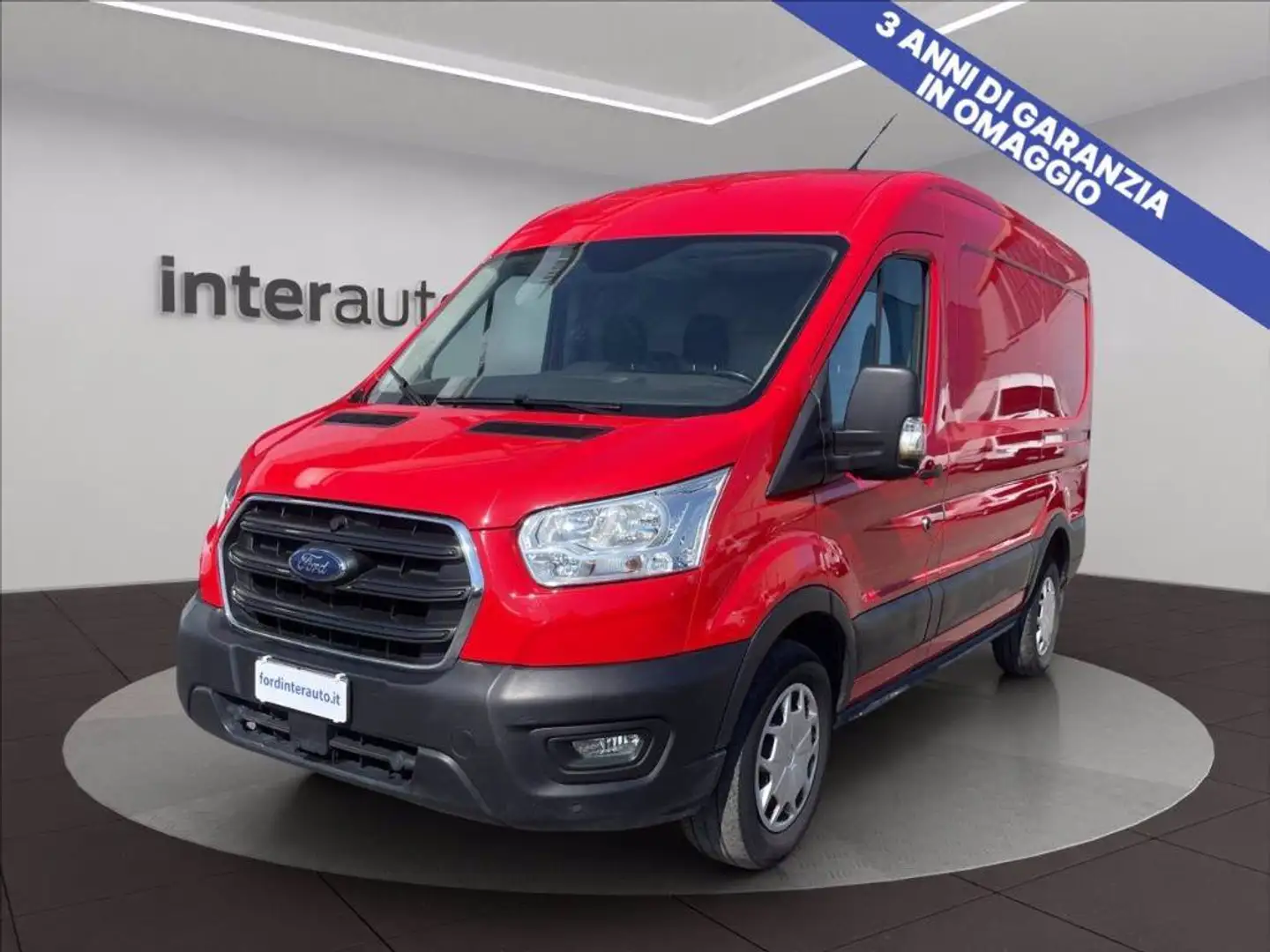 Ford Transit 330 2.0 tdci 130cv trend L2H2 E6.2 Rouge - 1