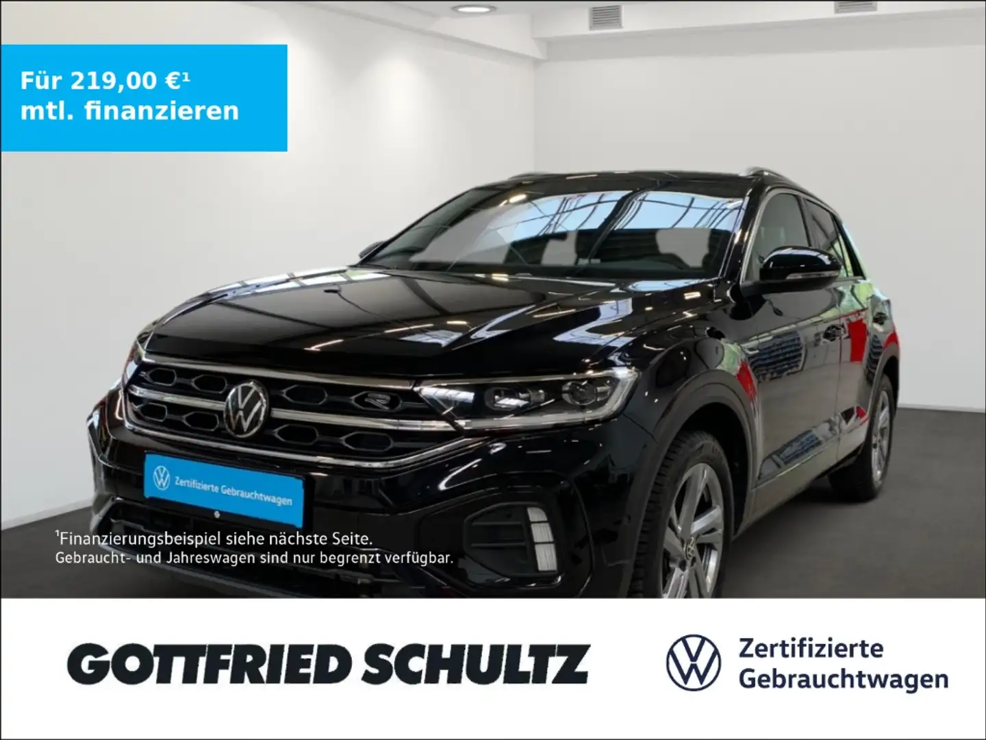 Volkswagen T-Roc R-LINE TSI DSG NAVI APP KAMERA SITZHZG EPH Schwarz - 1
