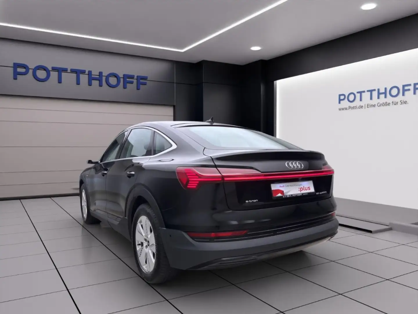 Audi e-tron Sportback 50 Q NAVI+ SITZHZG LED GRA Schwarz - 2