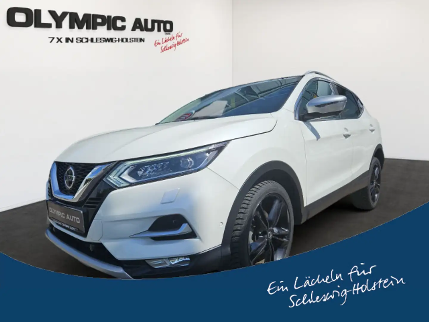 Nissan Qashqai 1.3 DIG-T DCT N-Motion  PGD NAVI SITZHZG Blanc - 1