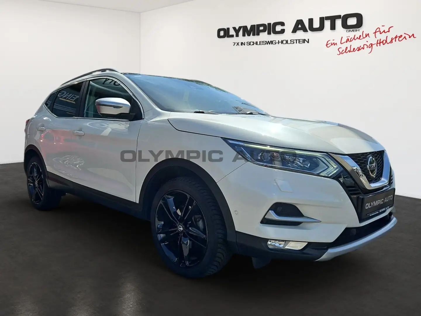 Nissan Qashqai 1.3 DIG-T DCT N-Motion  PGD NAVI SITZHZG Blanc - 2