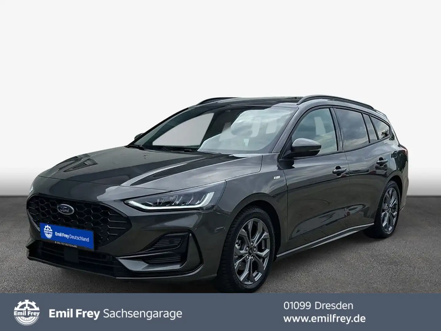 Ford Focus Turnier 1.0 EcoBoost Hybrid Aut. ST-LINE X Grau - 1