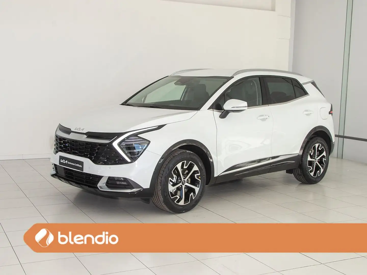 Kia Sportage 1.6 T-GDI HEV TECH AUTO 230 5P Blanco - 1