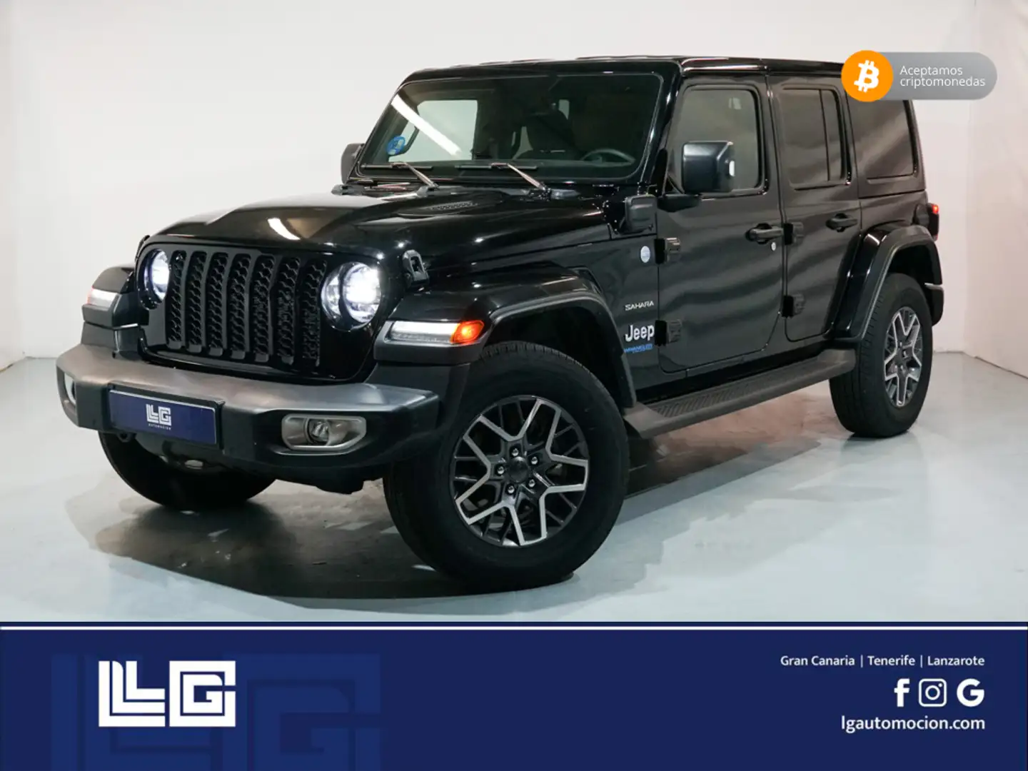 Jeep Wrangler Todoterreno Automático de 5 Puertas Negro - 1