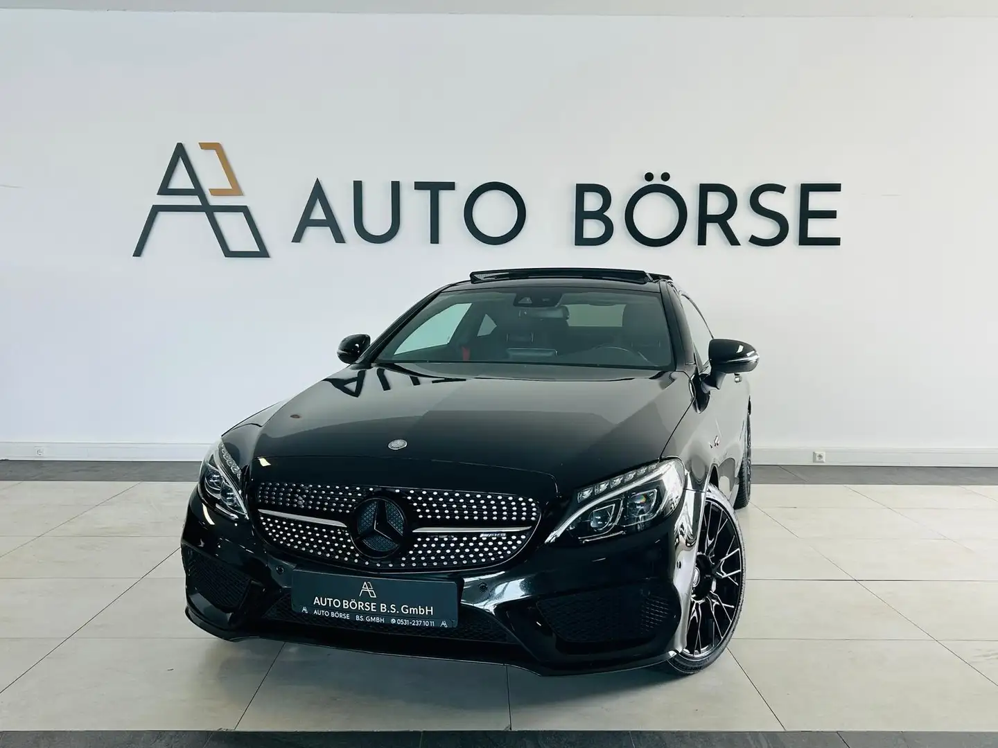 Mercedes-Benz C 43 AMG Coupe 4Matic*PANO*KAMERA*NAVI*LED* Zwart - 1