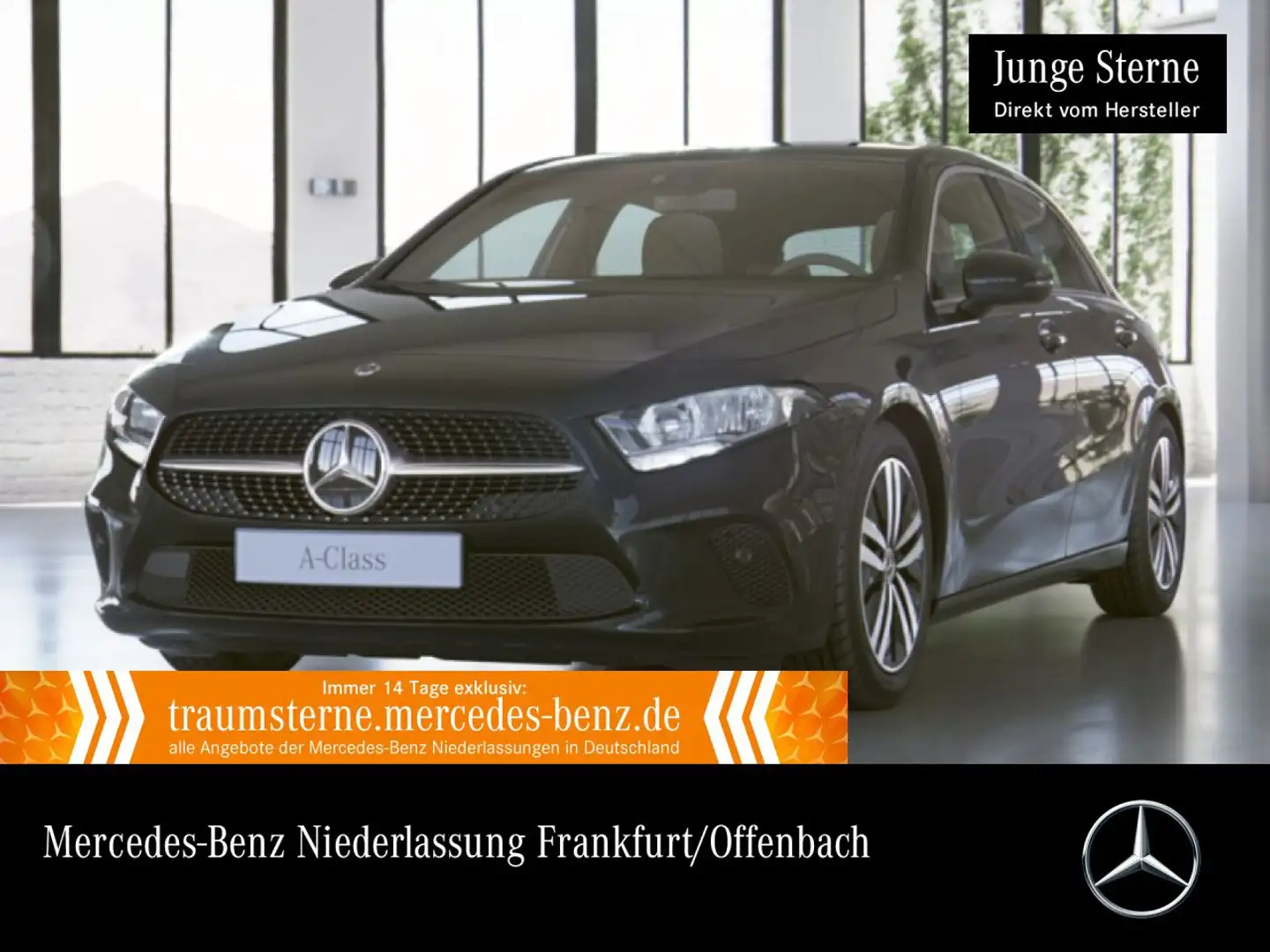 Mercedes-Benz A 200 d 4M PROGRESSIVE+KAMERA+TOTW+8G Negro - 1