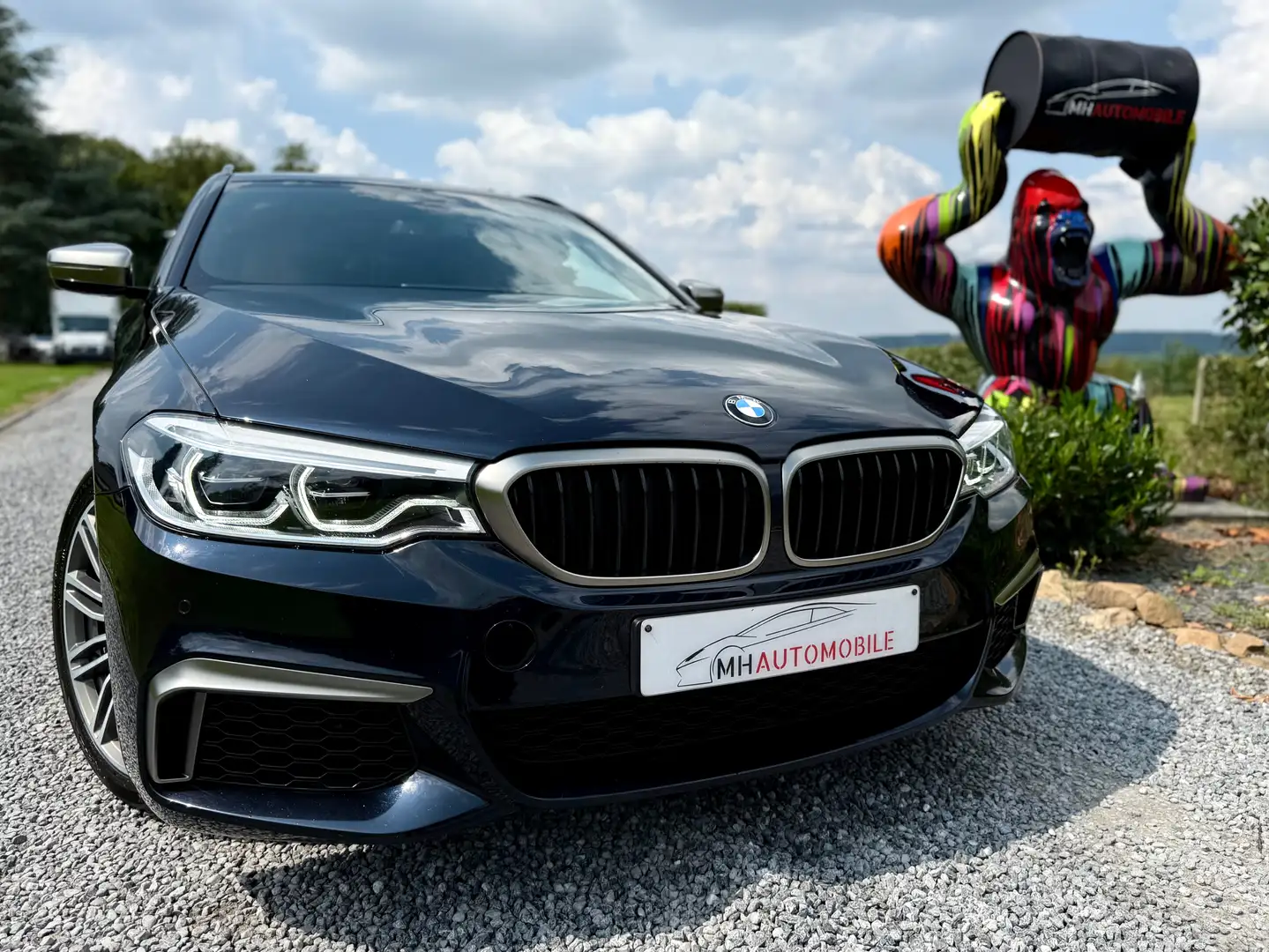 BMW 550 M550 dXAS Синій - 1