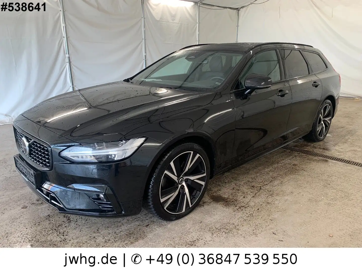 Volvo V90 Plus Bright Pano ACC SportSi DAB Kam Keyless Schwarz - 1