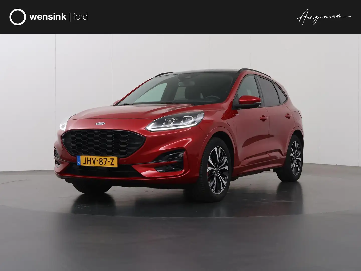 Ford Kuga 2.5 PHEV ST-Line X | Trekhaak | Panoramadak | Wint Rood - 1