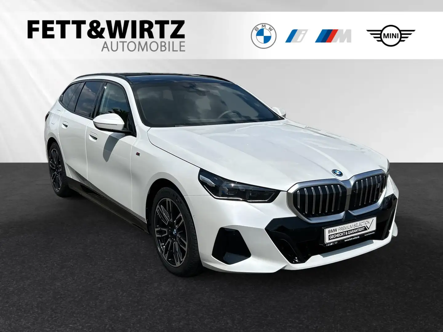 BMW i5 eDrive40 Touring Lr. 509,- br. o.Anz. 24Mon/5`Km p Blanc - 1