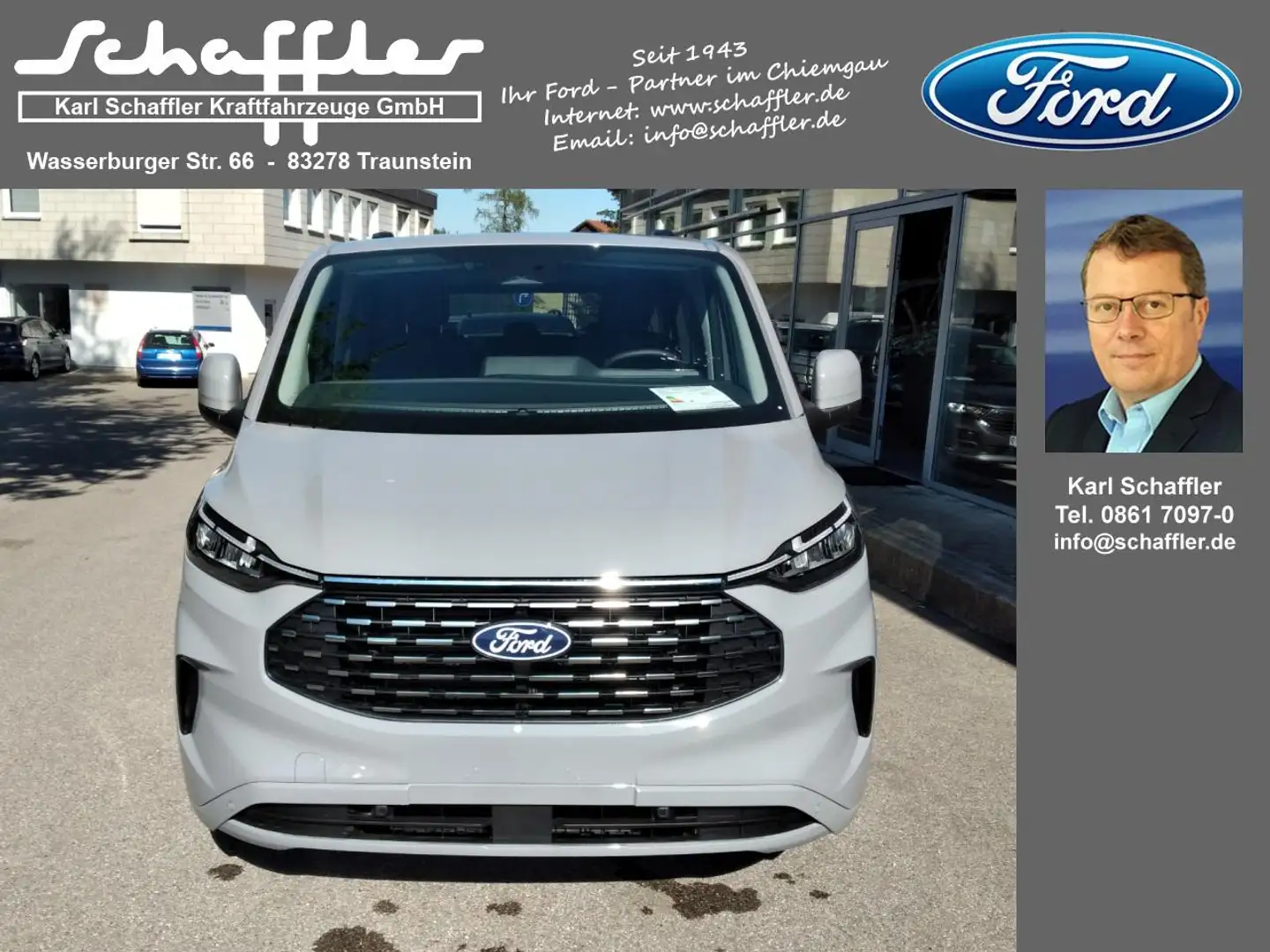 Ford Tourneo Custom 320 L1 Tourneo Titanium FWD Grau - 2