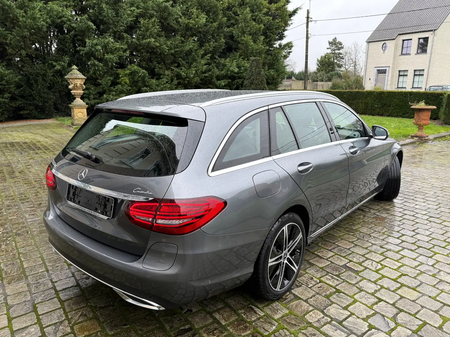 Mercedes-Benz C 300 de PHEV Camera, Verwarmd Half Leder, Garantie! Grijs - 2