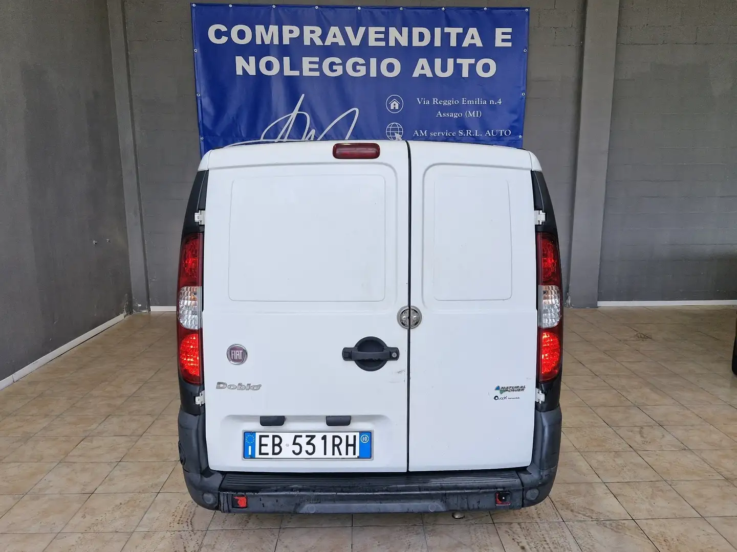 Fiat Doblo 1.4 benzina/metano Blanc - 2