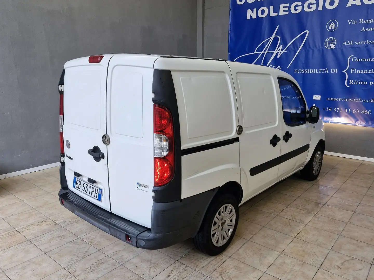 Fiat Doblo 1.4 benzina/metano Beyaz - 1
