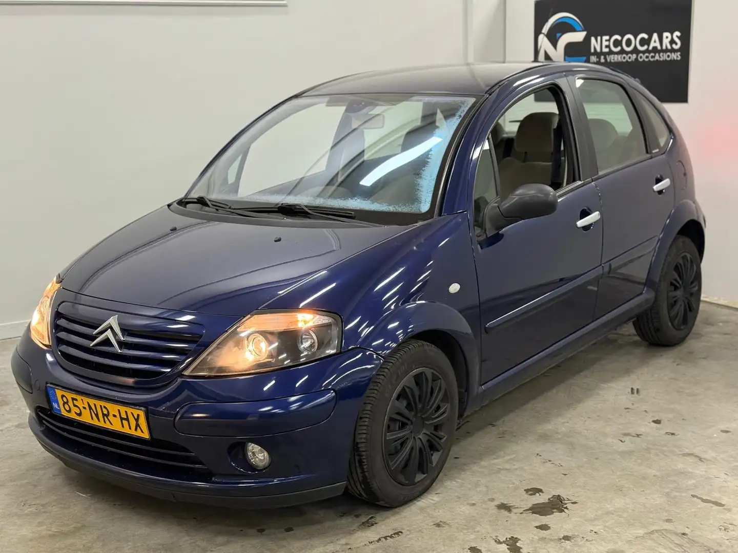 Citroen C3 1.4i Exclusive / AUTOMAAT / MULTIEMEDIA-NAVI / RIJ Blau - 2