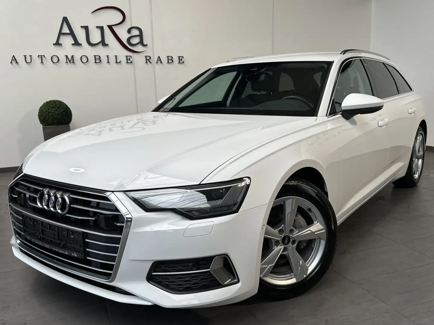 Audi A6 Avant 40 TDI Qu Sport NAV+LED+AHK+ACC+KAM+1HD Weiß - 1
