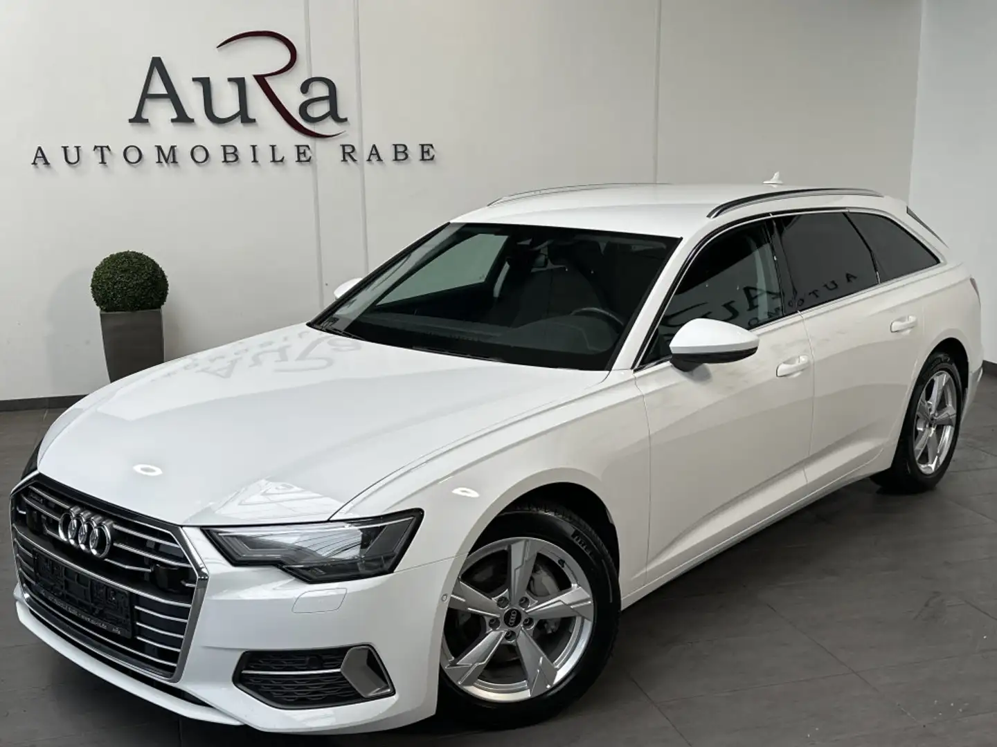 Audi A6 Avant 40 TDI Qu Sport NAV+LED+AHK+ACC+KAM+1HD Weiß - 2