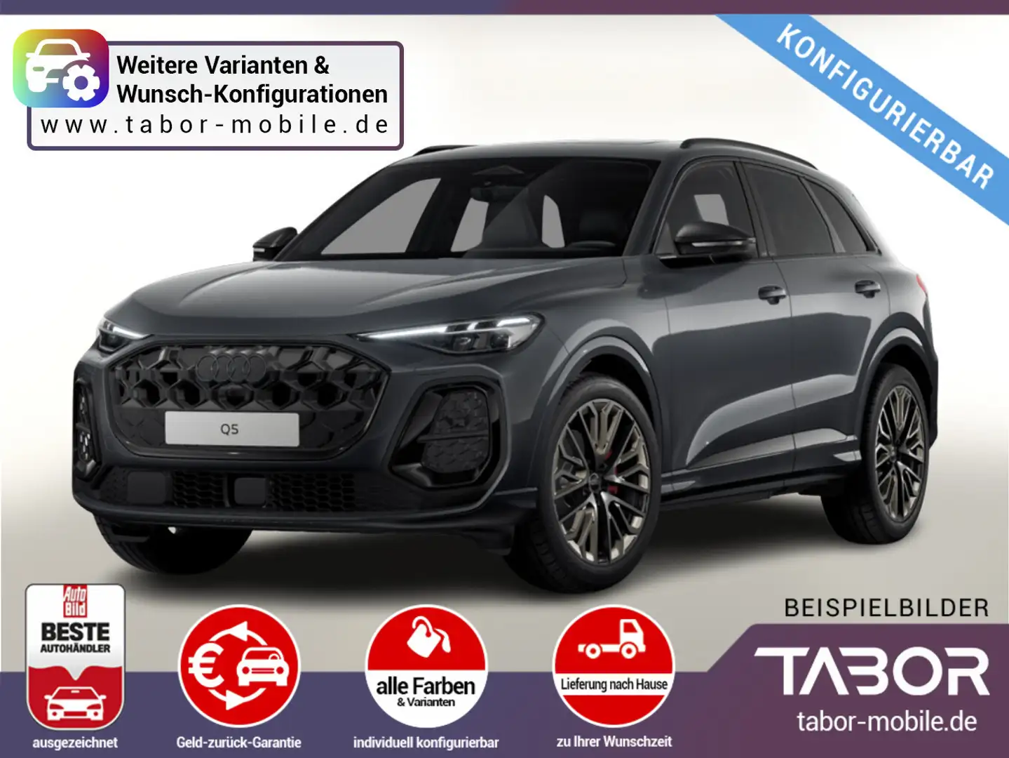 Audi Q5 TFSI 204 neues Modell LED Nav VirCo+ PDC 18Z Wit - 1