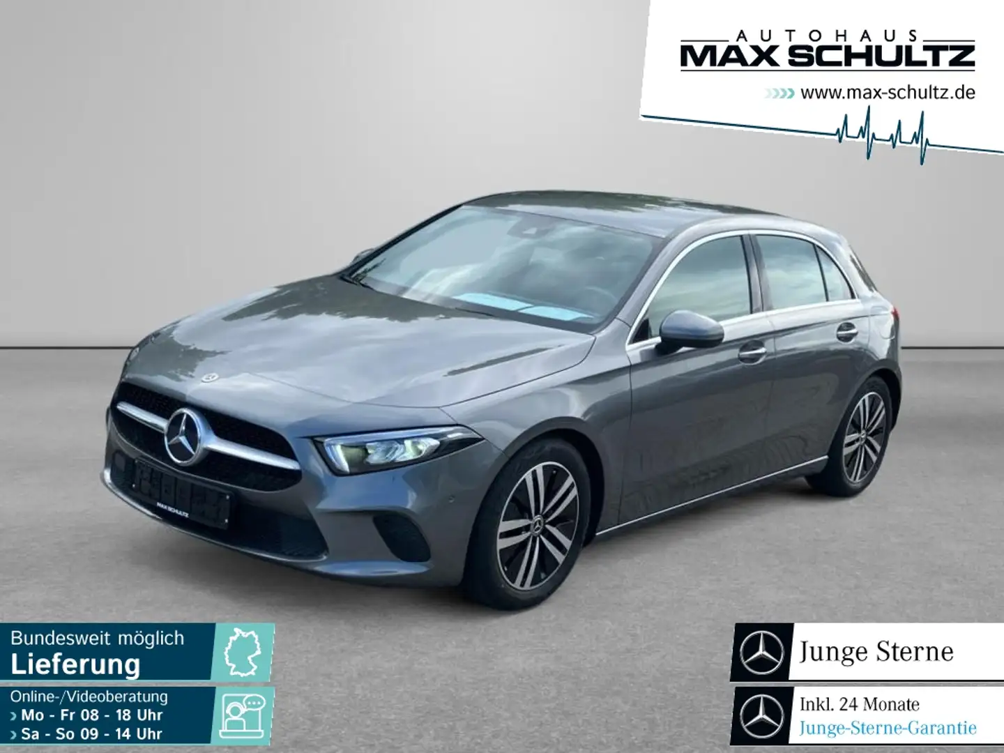 Mercedes-Benz A 180 PROGRESSIVE*LED*KAMERA*EDW*DAB* Grijs - 1