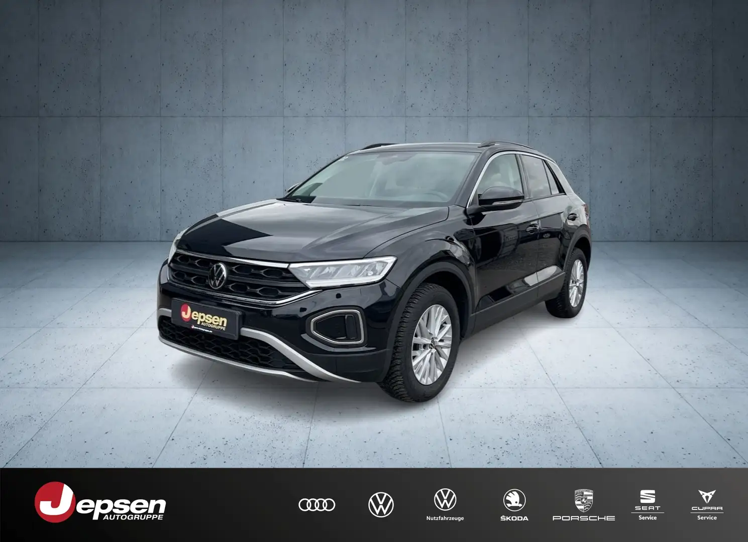 Volkswagen T-Roc 1.0 TSI Life /NAVI /GANZJAHRESREIFEN Noir - 1