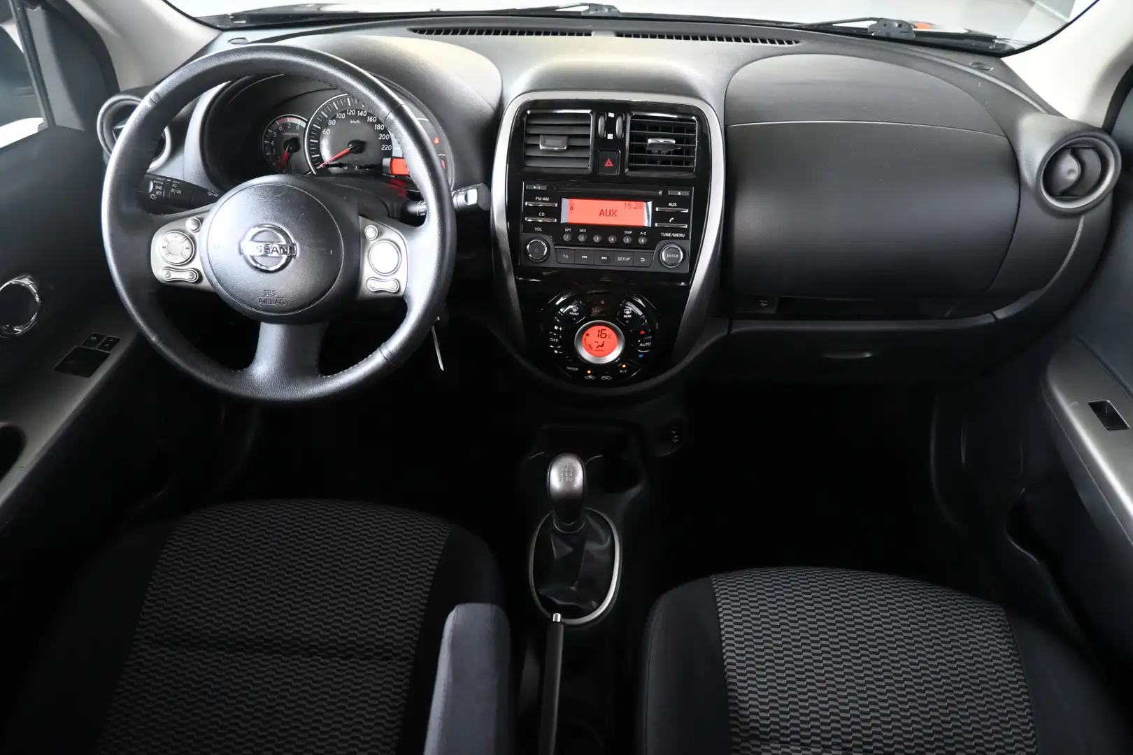 Nissan Micra 1.2 DIG-S Acenta Ecc Cruise Control 100% Onderhoud Zwart - 2
