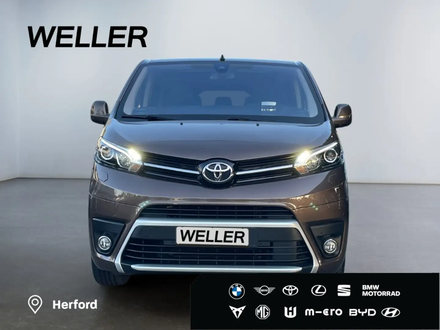 Toyota Proace 2,0l-D-4D L2 Verso Executive *AHK*WKR*StHz* Braun - 2