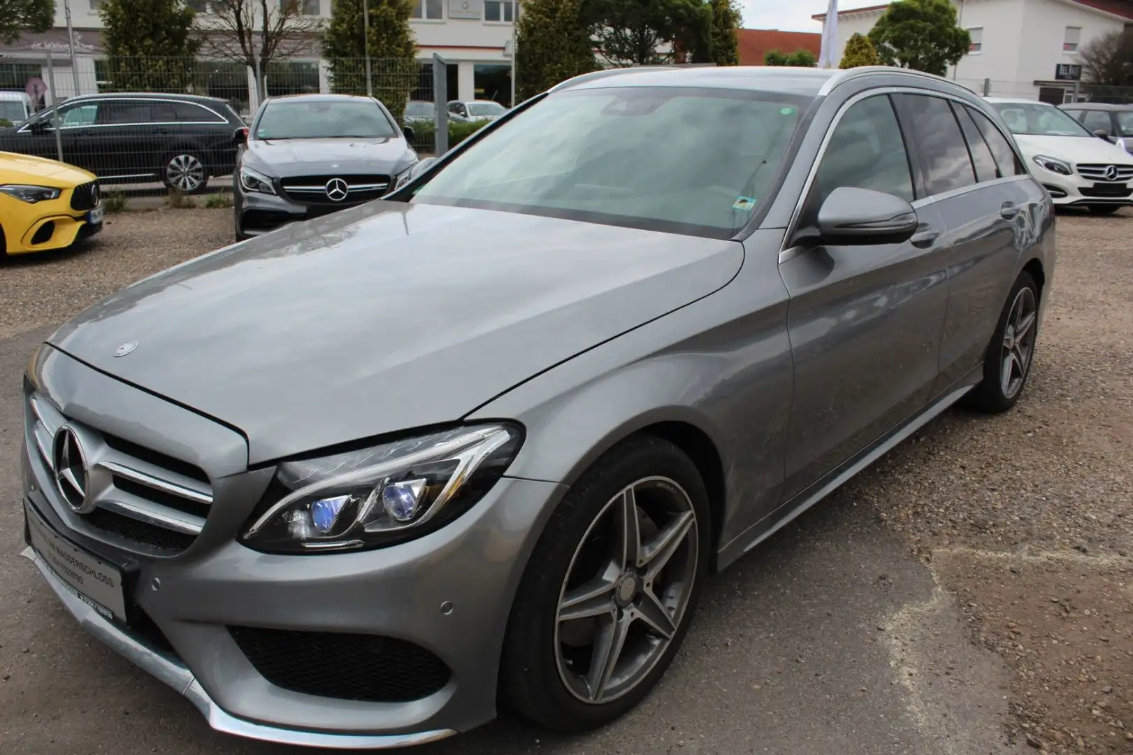 Mercedes-Benz C 200 T 4Matic 2xAMG*COMAND*AHK*KAMERA*LED*8-fac Silber - 1